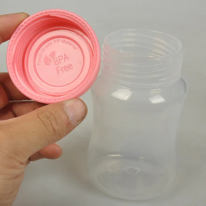 180ml Breast Milk Storage Bottle Wide Neck Infant Newborn Food Freezer Fresh Cup Breast Milk Storage Bottle