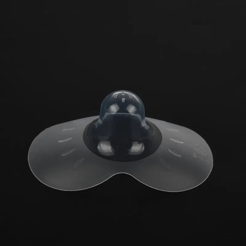 Silicone Nipple Shields for Breastfeeding Moms - 2 Pack with Carrying Case