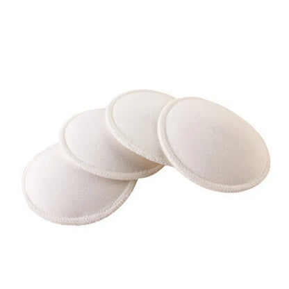 Premium Reusable Organic Breastfeeding Pads - Washable Nipple Covers for Nursing Moms