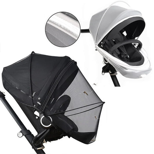 Zippered Insect Protection Net for Baby Strollers - Summer Shield for Infants