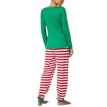 Matching Family Christmas Pajama Set 2023 - Xmas Print Soft PJs for Adults, Kids, and Infants