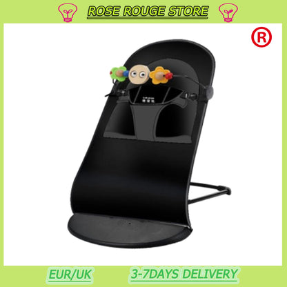 Versatile Infant Bouncer and Swing Chair - Cozy Rocking Solution for Babies