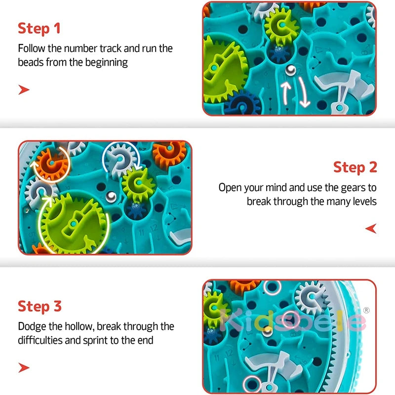 3D Handheld Maze Puzzle Game for Kids - Brain Development & Coordination Toy, Perfect for Parties & Gifts