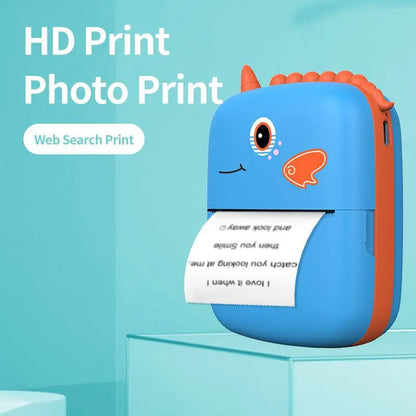 Label Printer Thermal Printers Portable Mini Wireless Inkless Pocket Printer For Android IOS Photo Printer Label Printer Gifts