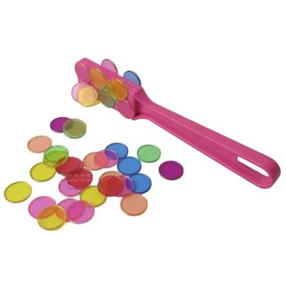 Montessori 100-Piece Magnetic Colorful Math Learning Set for Kids - Engaging Educational Tools for Home and Classroom