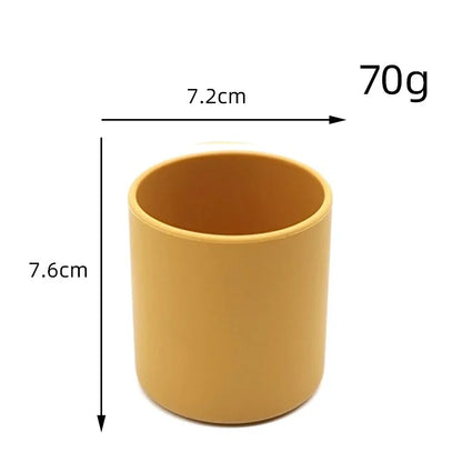 Toddler-Friendly BPA-Free Silicone Drinking Cup for Infants and Kids - Heat-Resistant & Food Grade