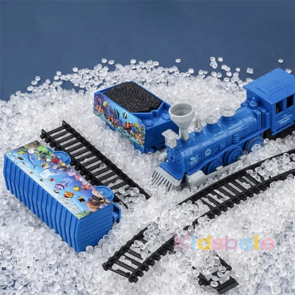 Underwater Expedition Electric Train Set for Kids - Assembled Railway Toy for Young Explorers