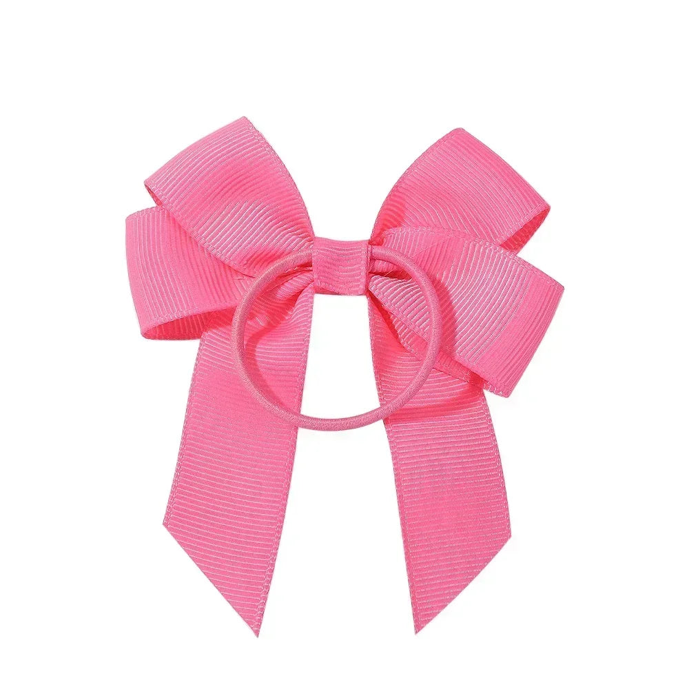 10-Pack Cute Elastic Hair Ties for Girls and Babies - Ideal Rubber Bands for Ponytails and Hair Styles