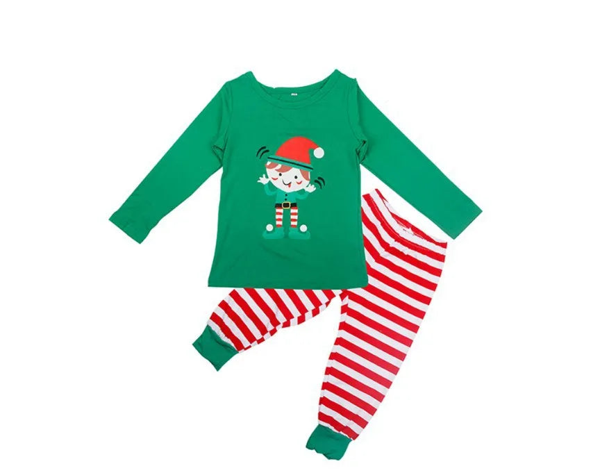 Matching Family Christmas Pajama Set 2023 - Xmas Print Soft PJs for Adults, Kids, and Infants