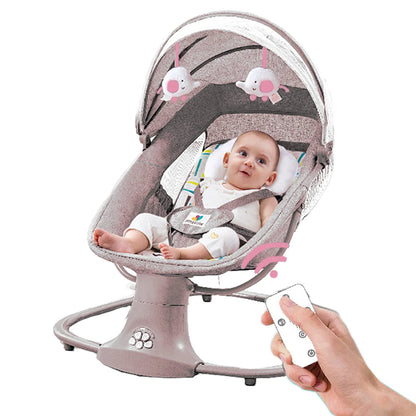 Electric Cradle Swing - Soothing Rocking Chair for Newborns
